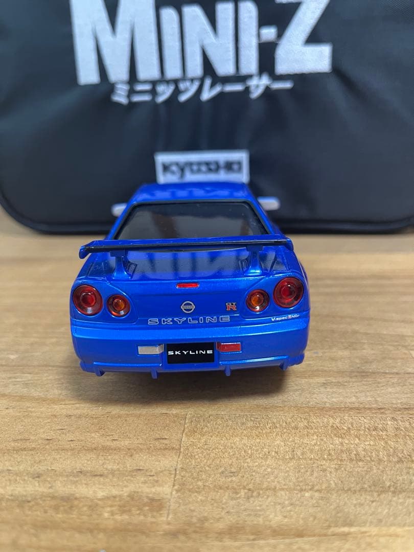 京商　ミニッツRWD R34 GT-Rボディ他オプション付き