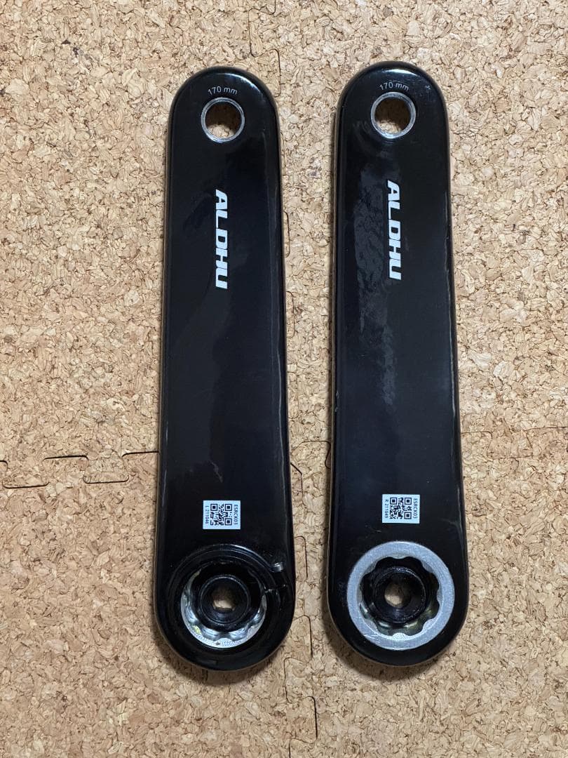 【中古】ROTOR ALDHU Carbon クランクアーム 170mm