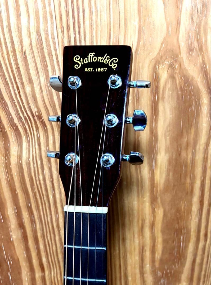 【美品/弦高2.5mm調整済 】Stafford SF250M アコギ