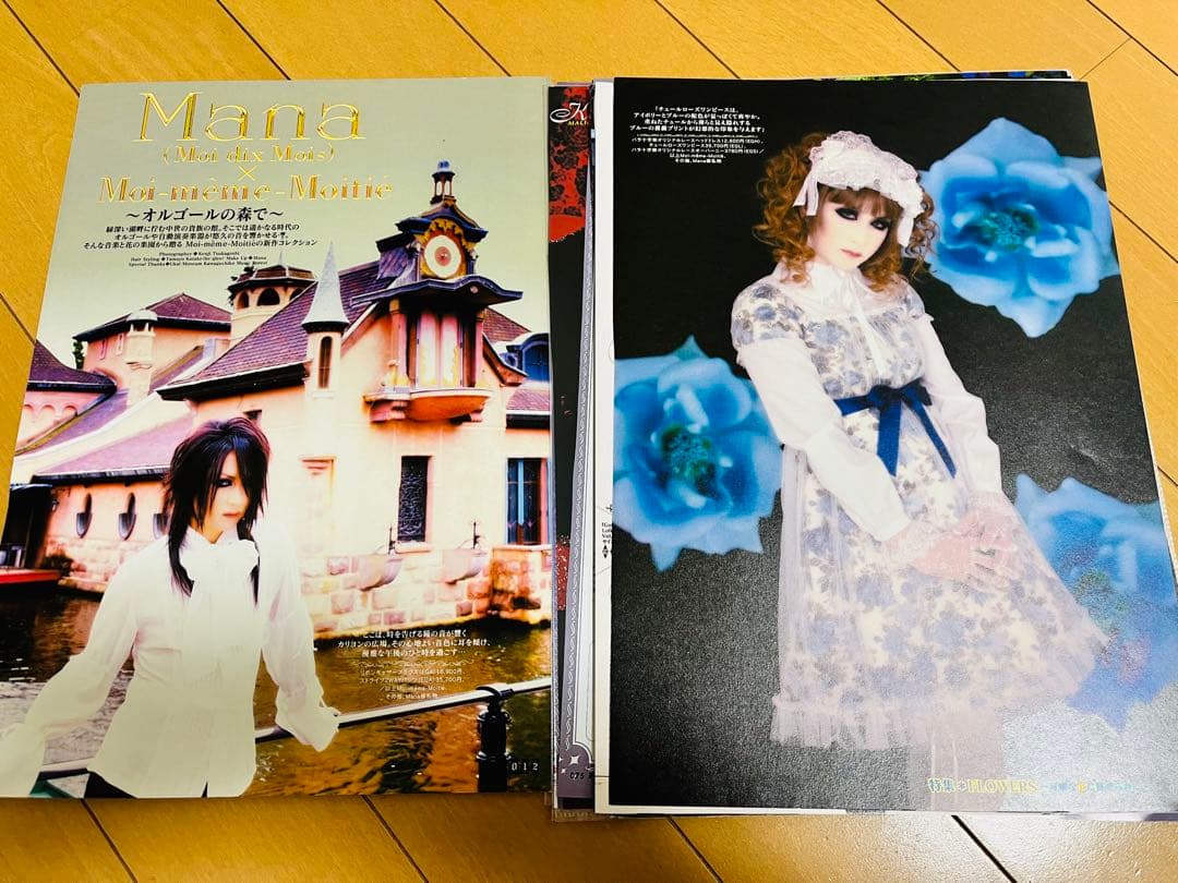MALICE MIZER Mana様切り抜きセット