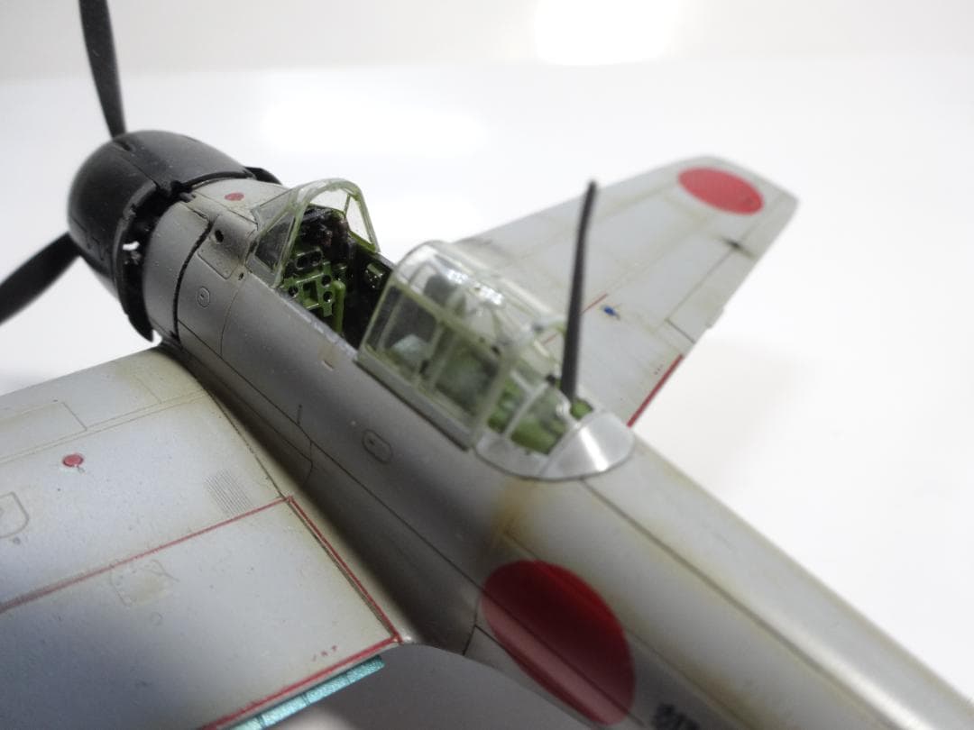 SA2009年１月号付録1/72「零戦32型」完成品