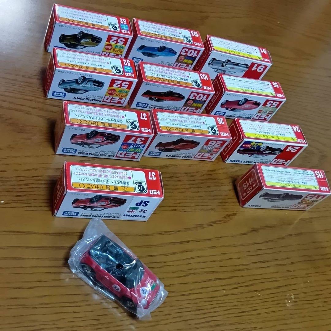 【11台セット】トミカ　ロードスター　ミニクーパー各種
