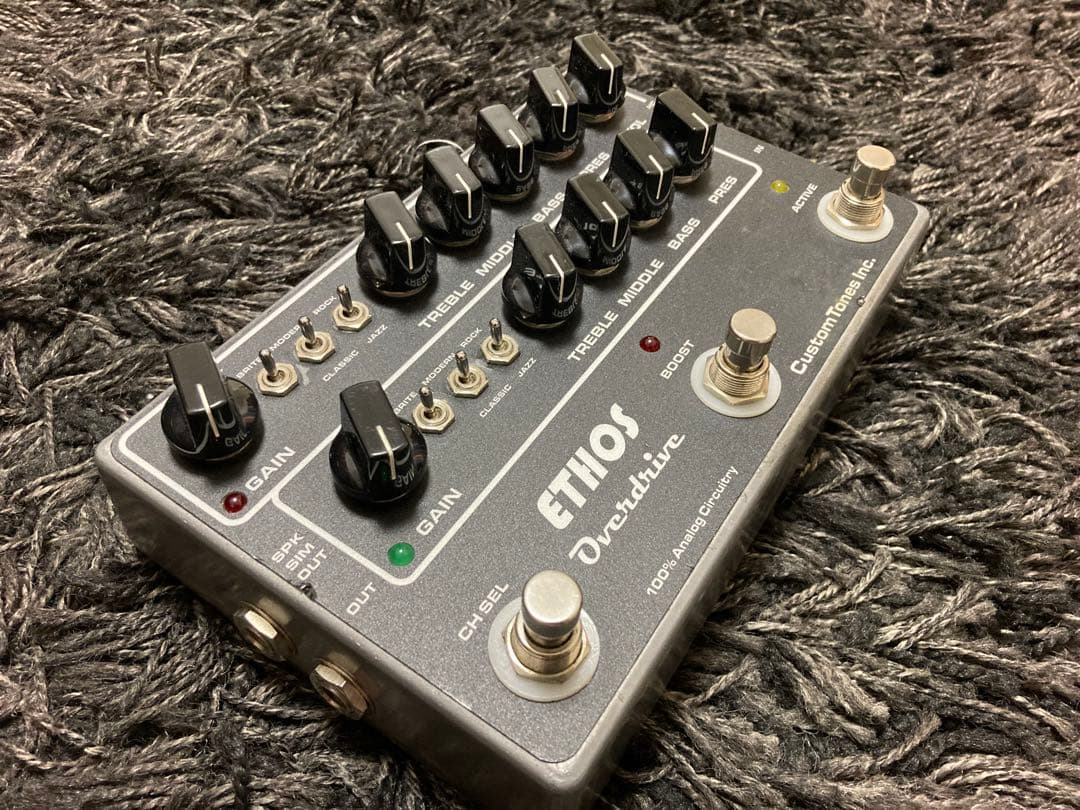ギター CUSTOM TONES ETHOS Overdrive