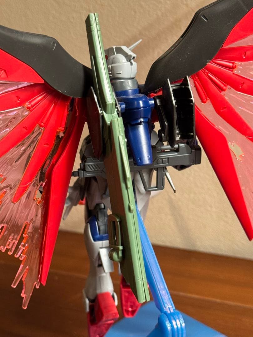 HG デスティニーガンダムSpec-2+ゼウスシルエット組立済み