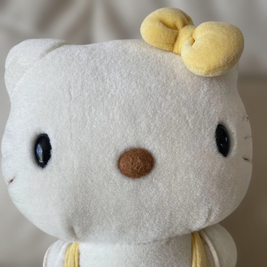 レア　 ハローキティ ぬいぐるみ イエローオーバーオール Babyおんぶキティ