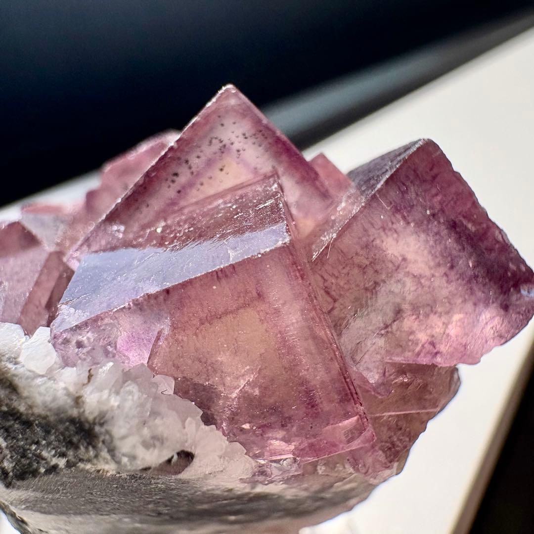 509 中国 ヤオガンシャン産 ウィンドウフローライト 満点星フローライト