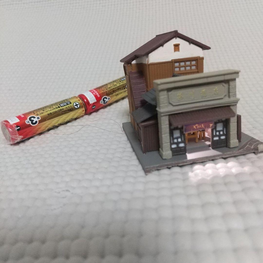 電飾化＆店内再現！Always 3丁目の夕日’64 情景フィギュア 3店舗