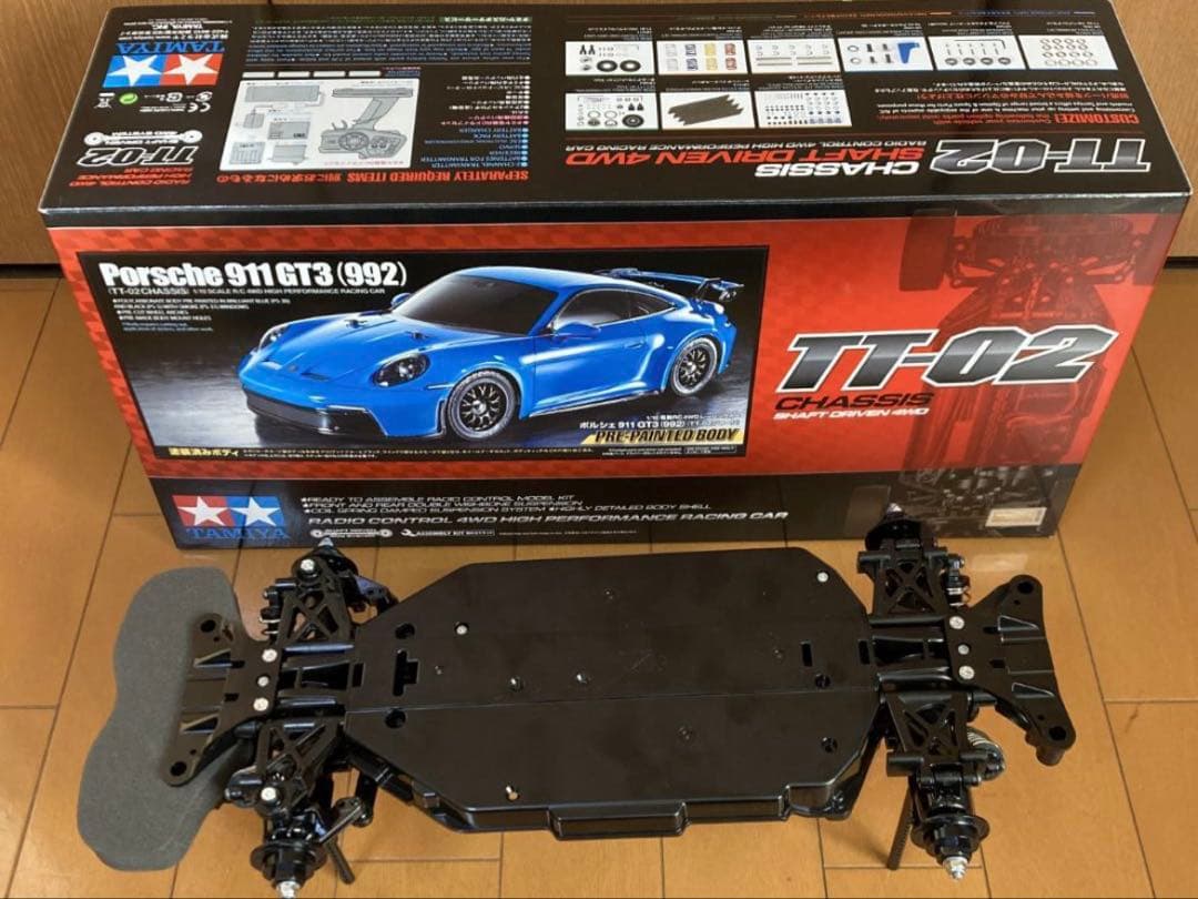 【未走行】タミヤ TT-02 シャフトドライブ フルベアリング