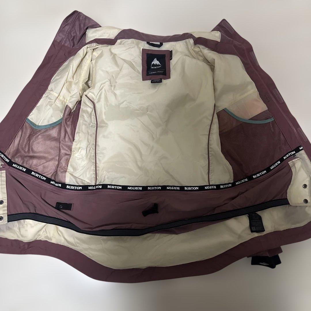 BURTON LIVING LINING ゴアテックスジャケット M ピンク