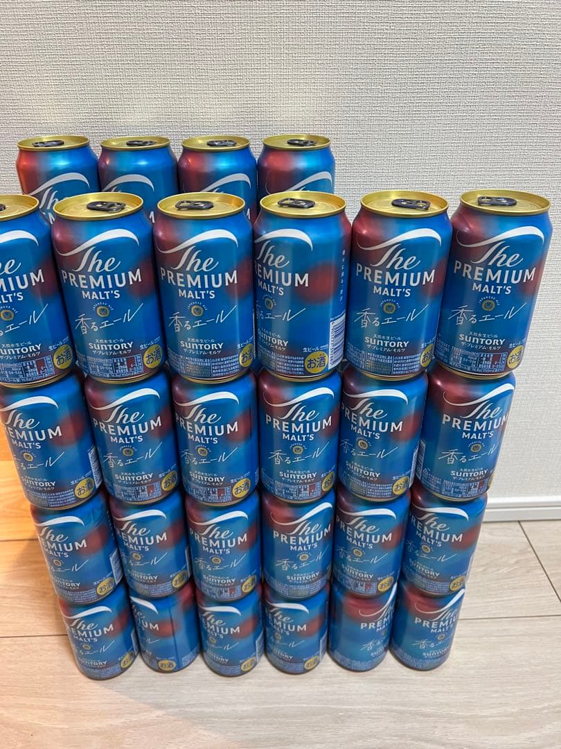 【40本】プレミアムモルツ 香るエール 350ml×24本 500ml×16本