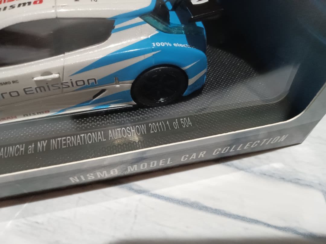 1/43 日産　リーフニスモ RC NY国際オートショー 504台限定ミニカー