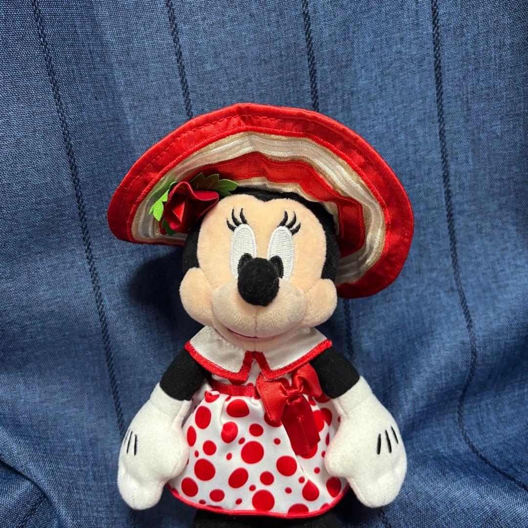 ディズニー　ミニー　スタイルスタジオ　夏　秋　ぬいぐるみバッジ　ミニスタ