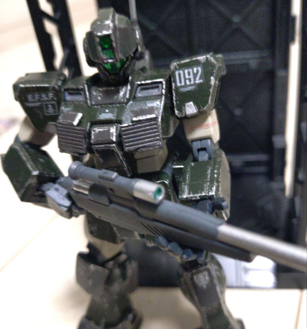 〚塗装完成品〛1/144 RGM-79SP 　ジムスナイパーⅡ（密林仕様）