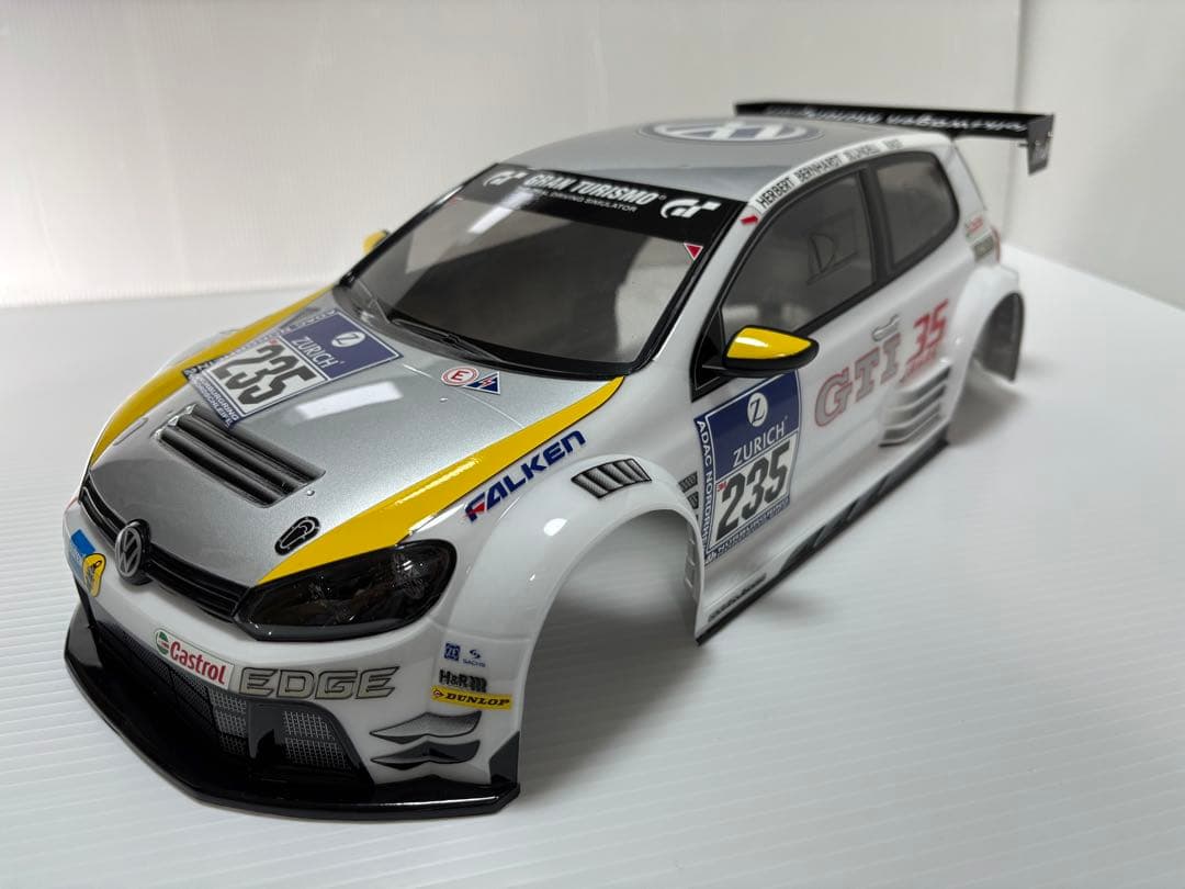 タミヤ 1/10 Volkswagen ゴルフ24 ボディー