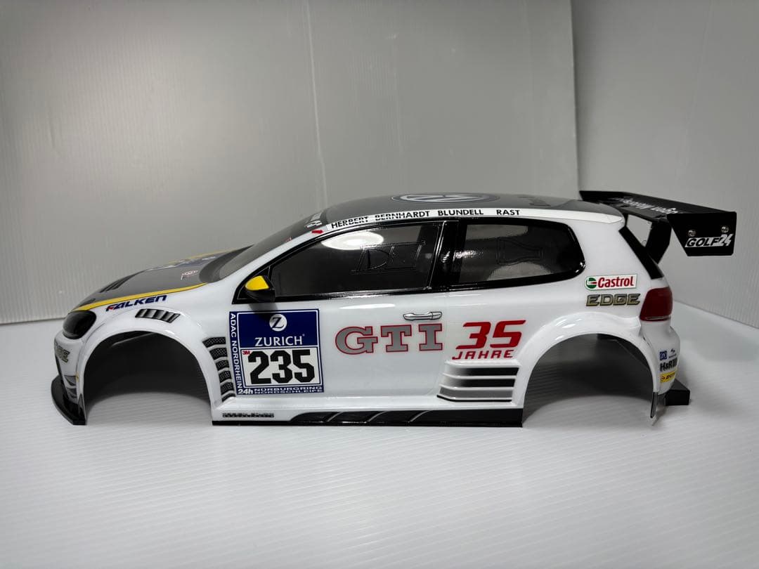 タミヤ 1/10 Volkswagen ゴルフ24 ボディー