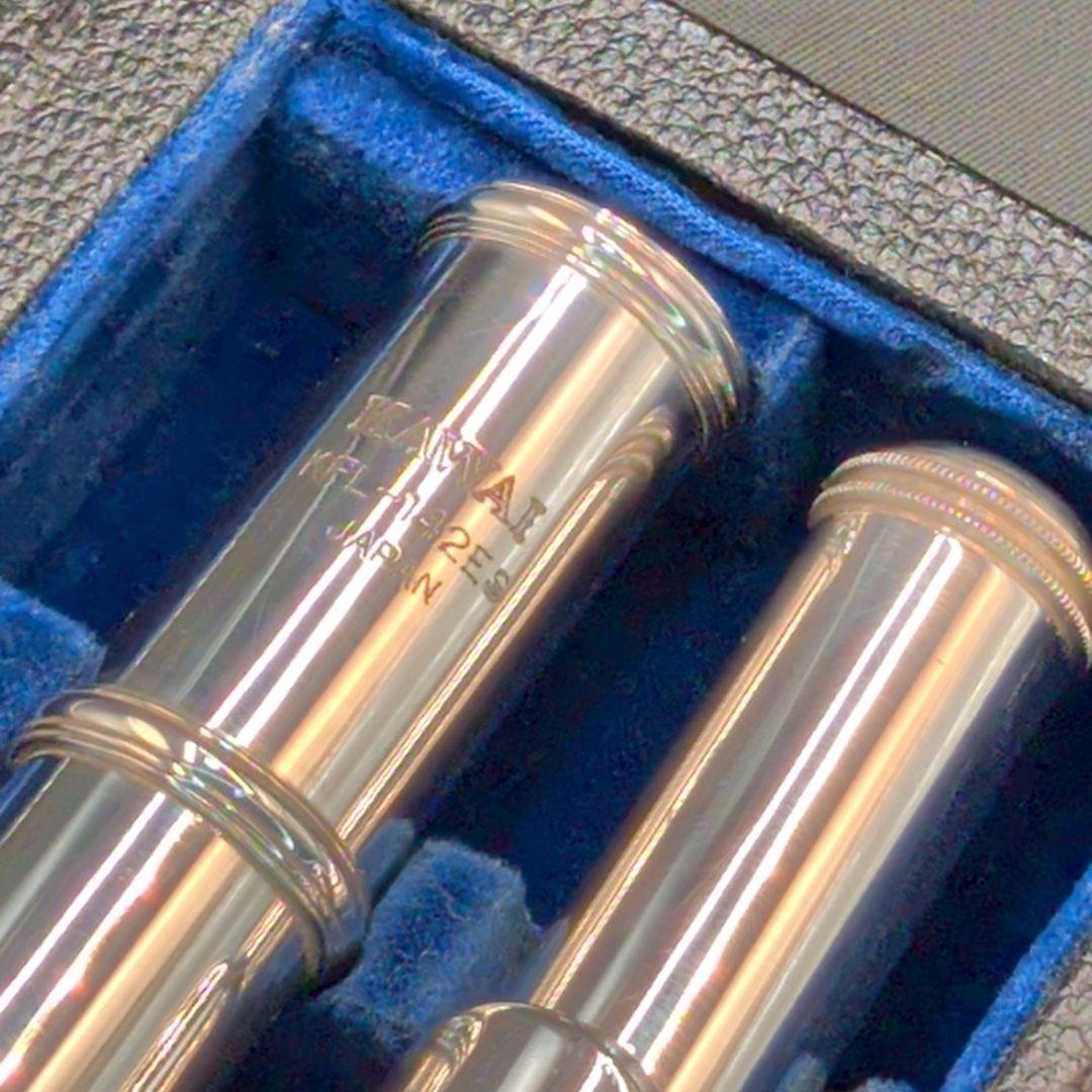フルート　調整済　カワイKFL142ES（Eメカ.銀メッキ仕様）