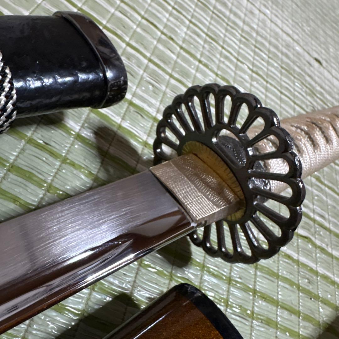 模造刀　模擬刀　小柄　武士　侍　伝統工芸　剣　ソード　太刀　　鍔　3本セット