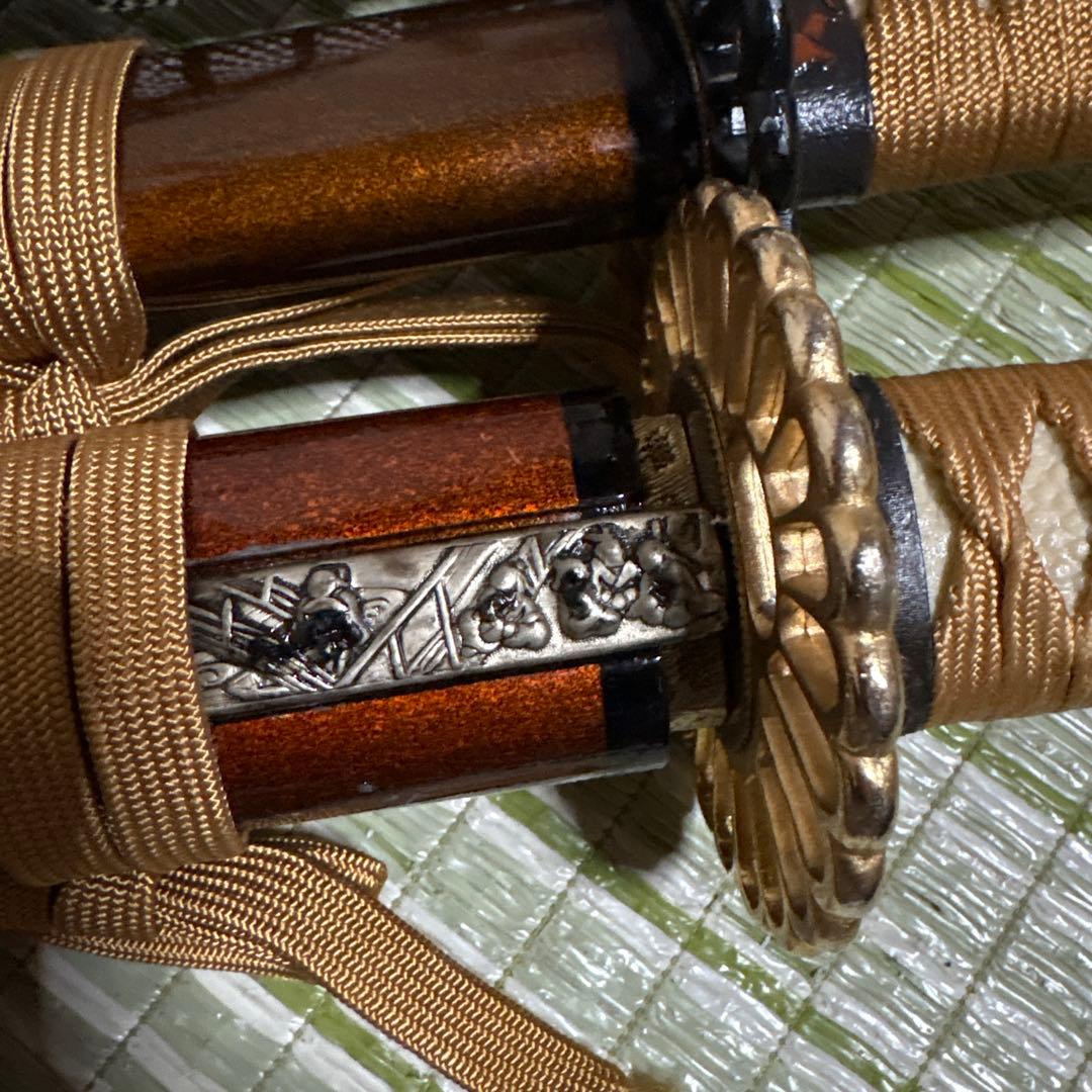 模造刀　模擬刀　小柄　武士　侍　伝統工芸　剣　ソード　太刀　　鍔　3本セット