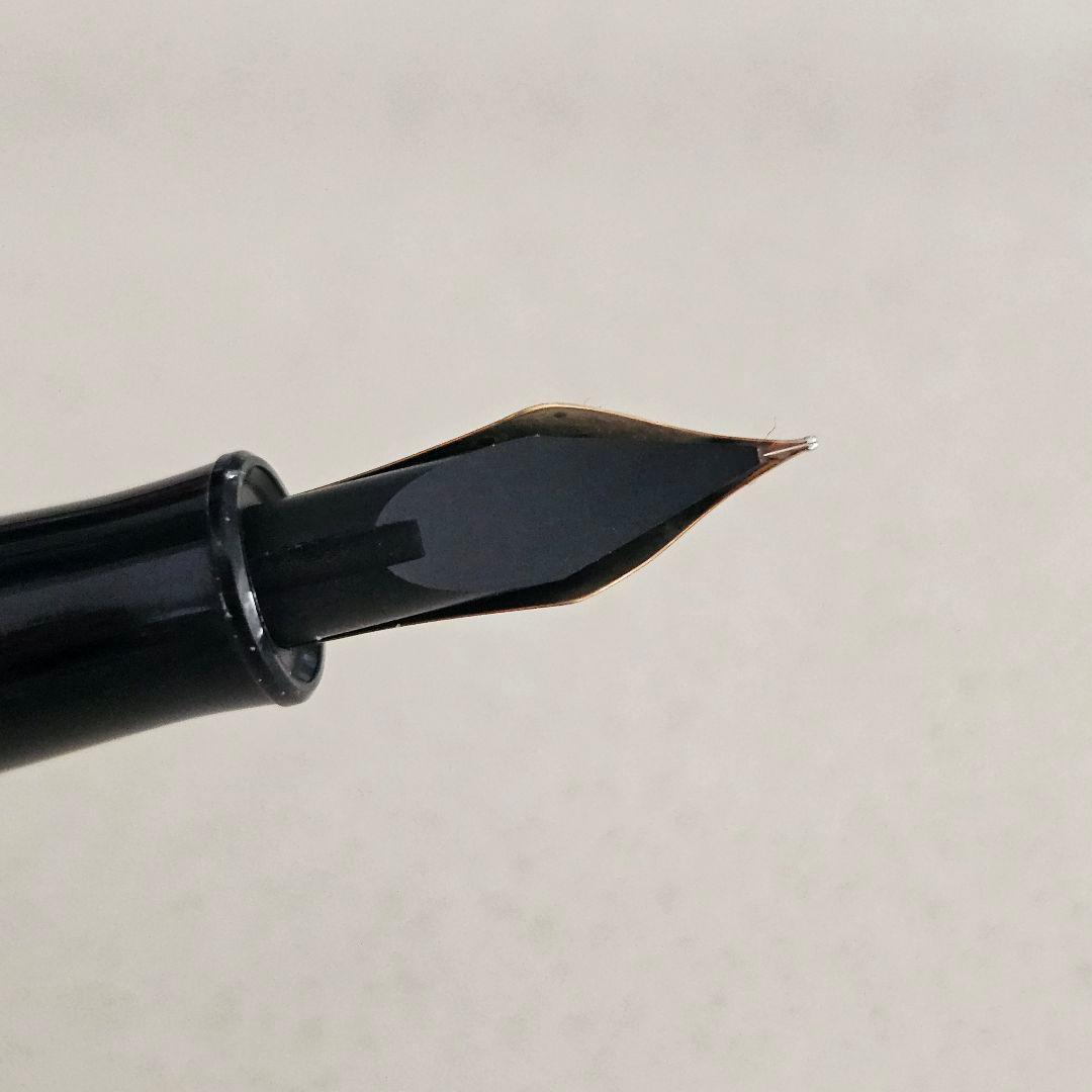 PLATINUM プラチナ万年筆 ♯3776 ギャザード 14K②
