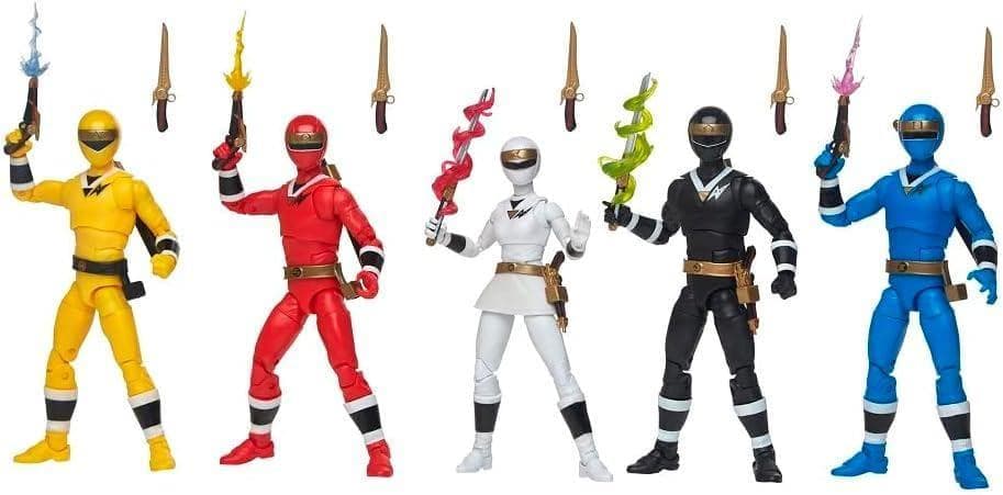パワーレンジャー マイティモーフィン カクレンジャー フィギュア 5体セット