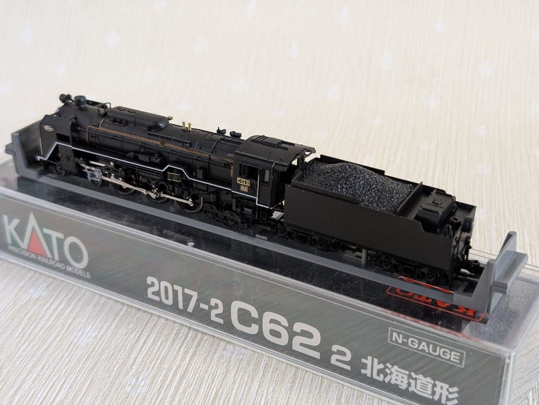 KATO 2017-2 C62 2 北海道形 Nゲージ 蒸気機関車