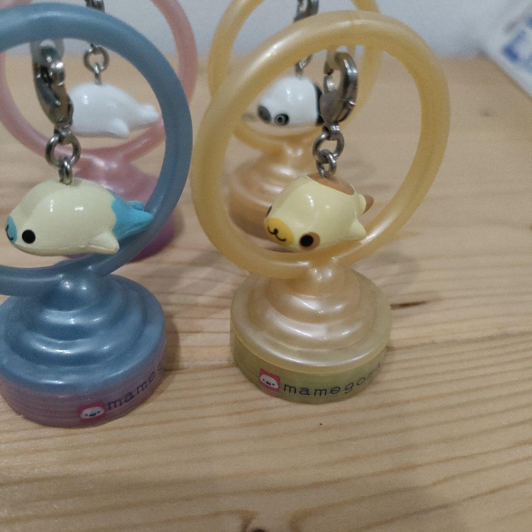 サンエックス　まめゴマ　マスコット付きスタンプ