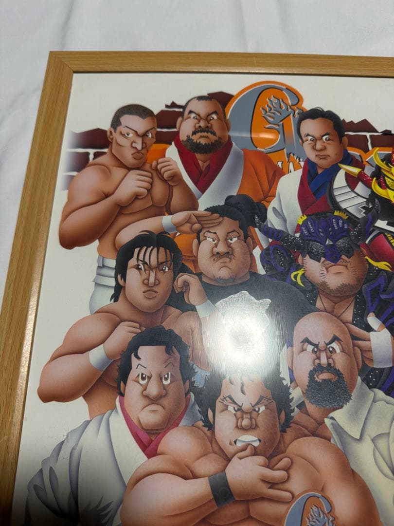 坂井永年氏　G1 CLIMAX 原画　新日本プロレス