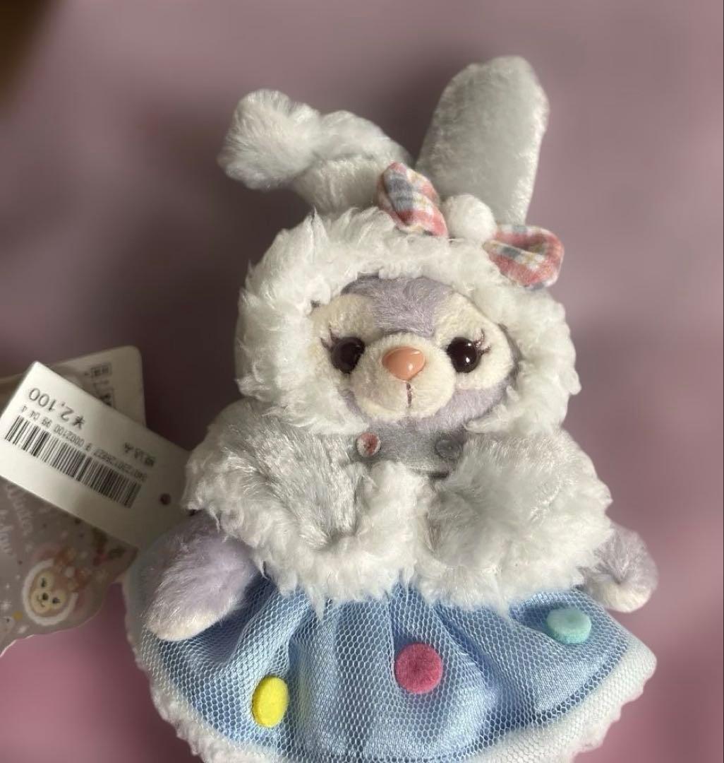 ウィンターホリデー　ステラルー　ぬいぐるみバッジ　東京ディズニーシー
