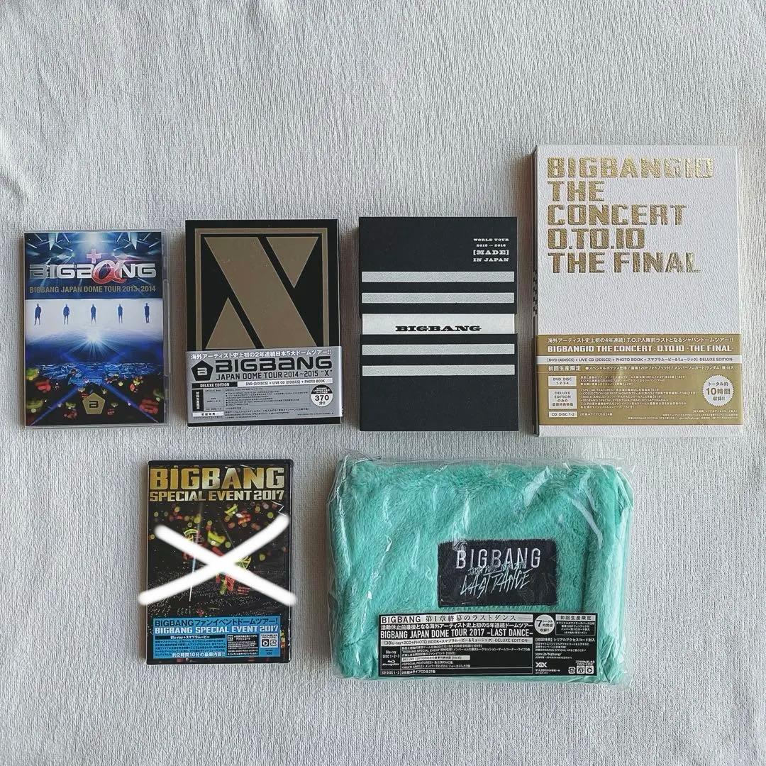 BIGBANG LIVE DVD Blu-ray グッズ 会報 チラシ ポスター