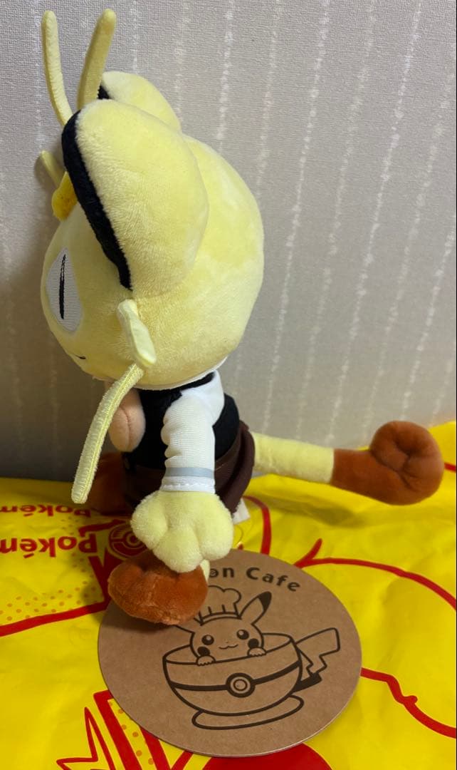 【タグ付き】 Pokemon Cafe ニャース ぬいぐるみ ポケモンカフェ
