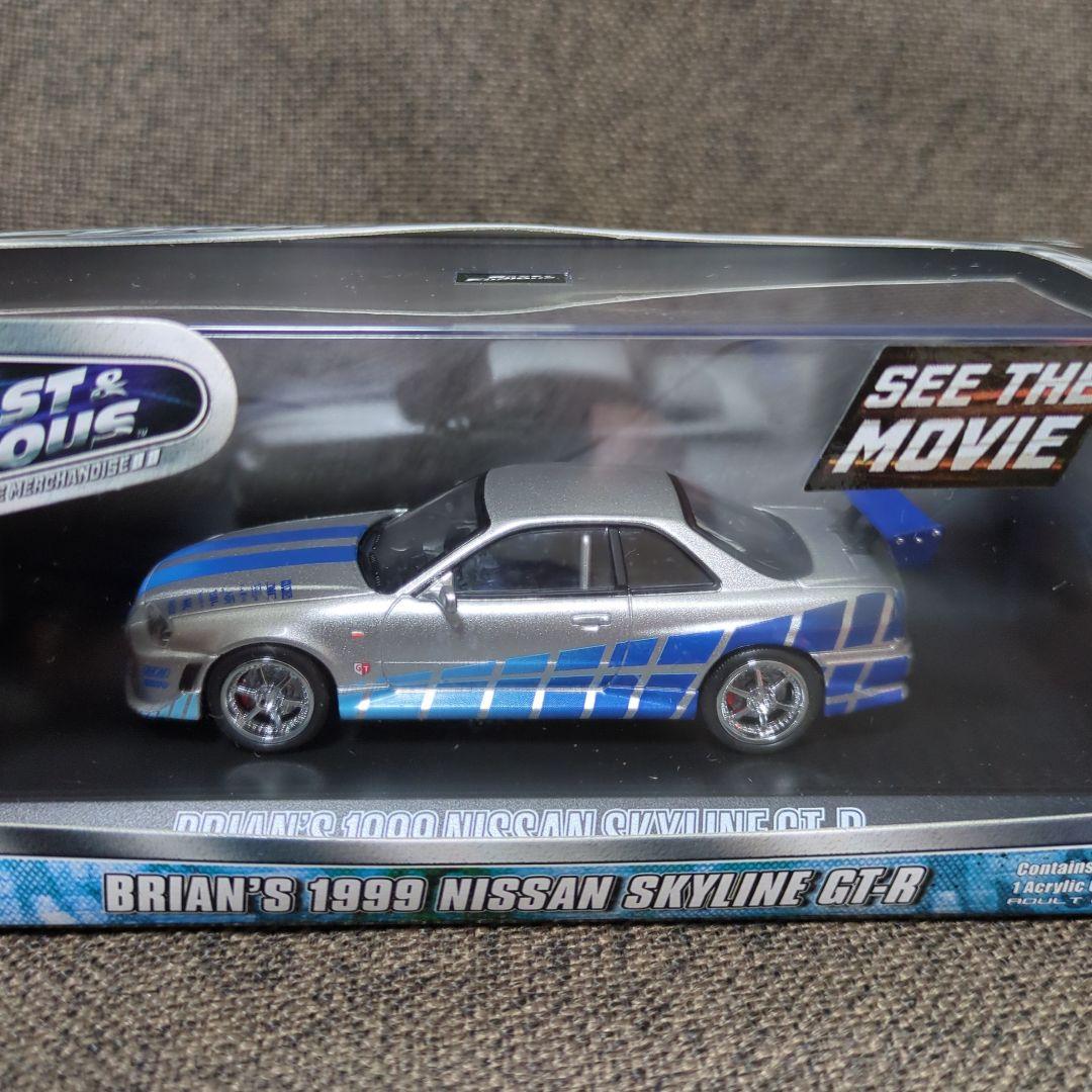ミニカー BRIAN'S 1999 SKYLINE GT-R R34 1/43