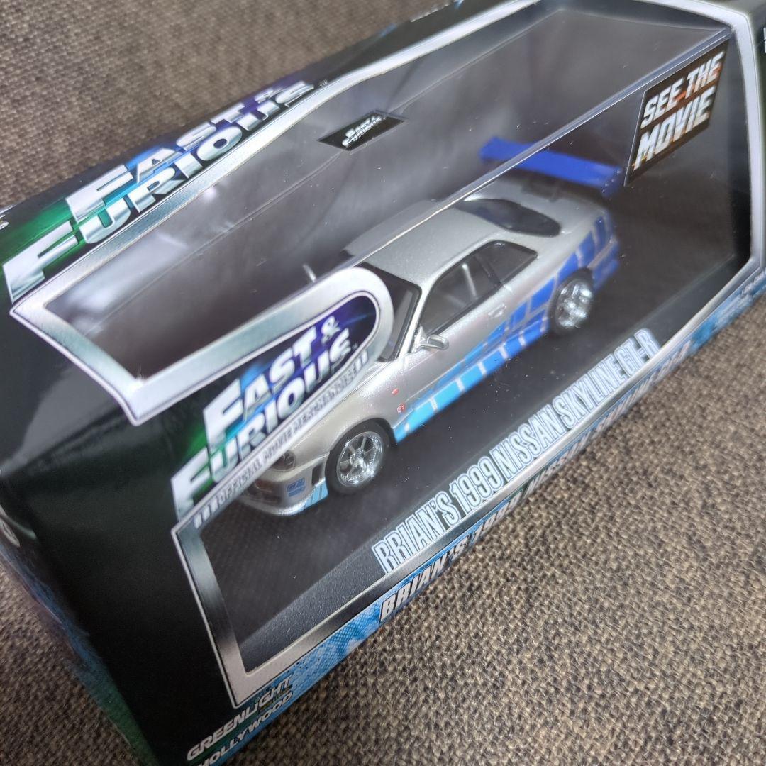 ミニカー BRIAN'S 1999 SKYLINE GT-R R34 1/43