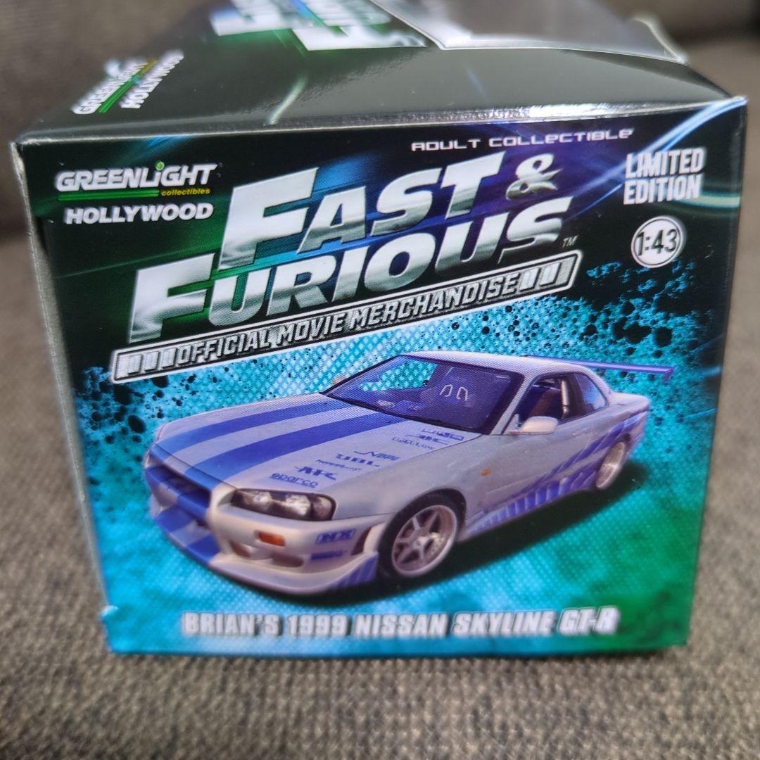 ミニカー BRIAN'S 1999 SKYLINE GT-R R34 1/43