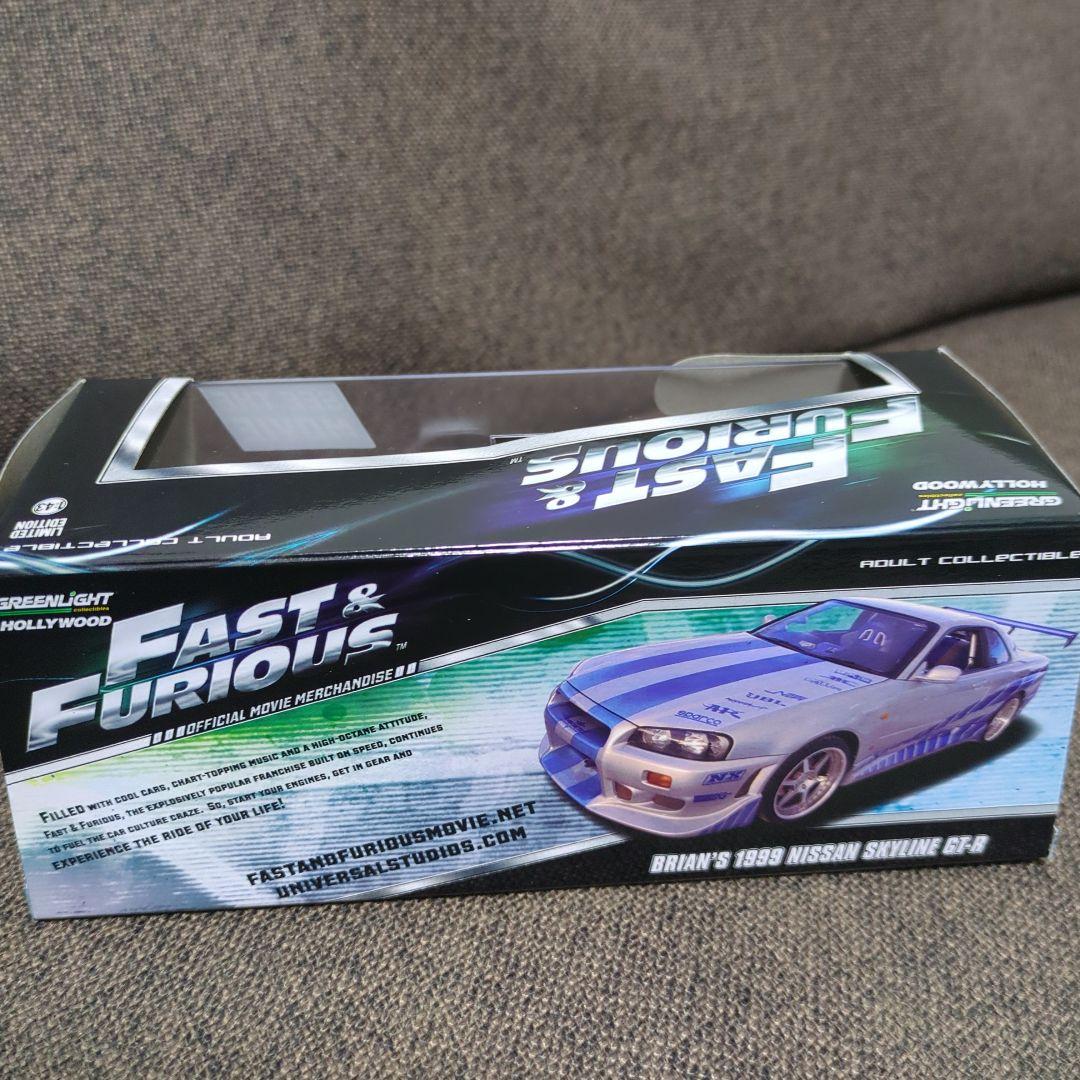 ミニカー BRIAN'S 1999 SKYLINE GT-R R34 1/43