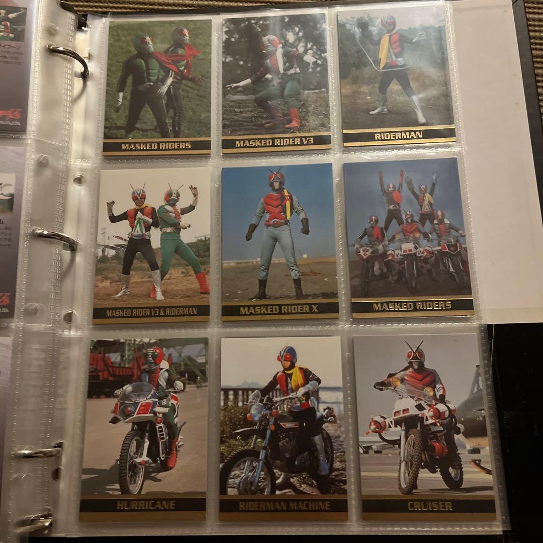 アマダ仮面ライダーカード.アマダ1996 1.2号第1弾コンプ当選有り、V3.X