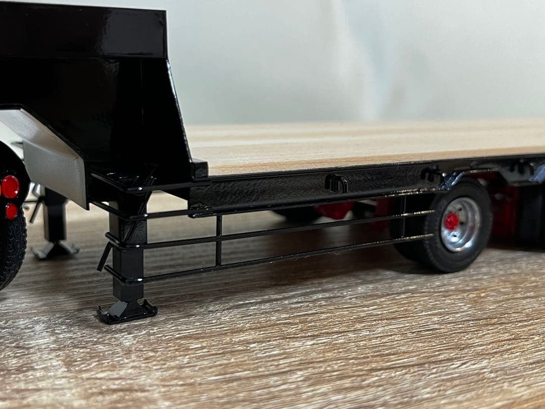 1/32 6軸トレーラー　舵切り　重量物運搬