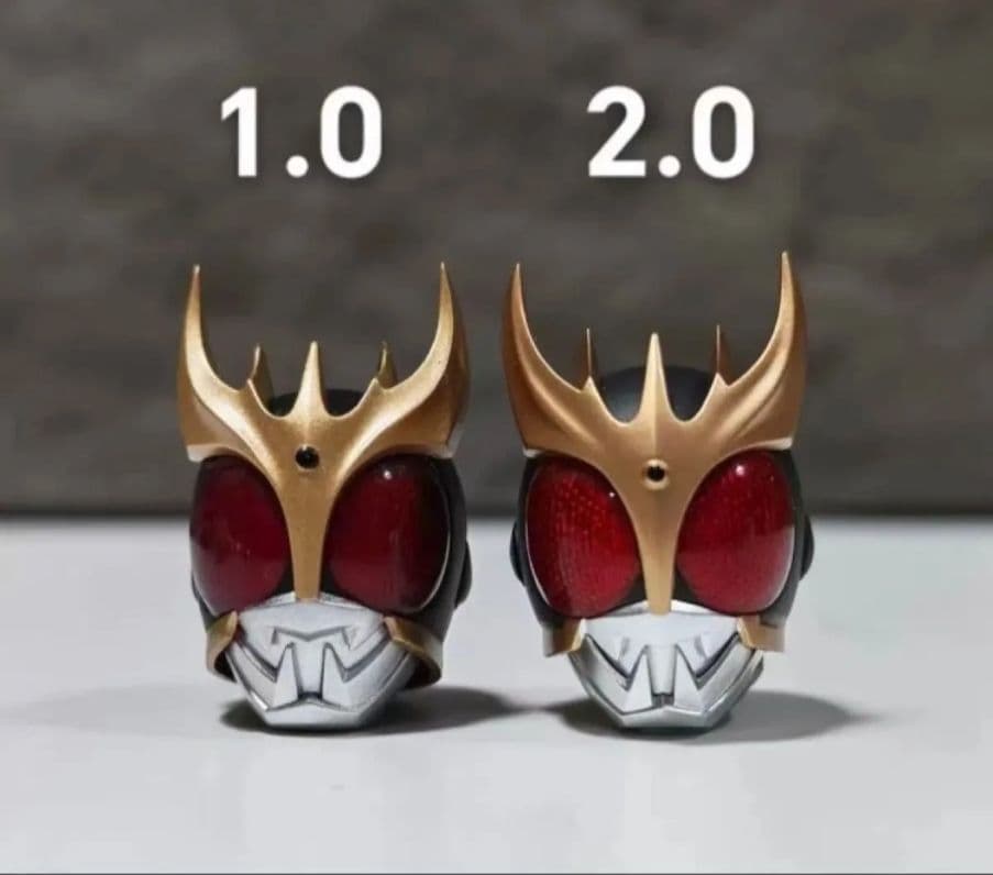 仮面ライダークウガ　アメイジングマイティ専用　発光ヘッド（バージョン2.0）