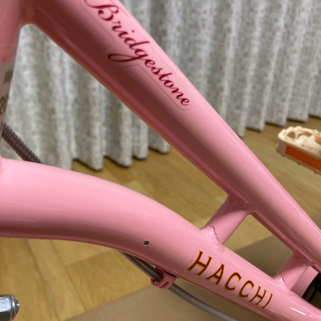 【美品】ブリヂストン　子ども用自転車　18インチ　ピンク
