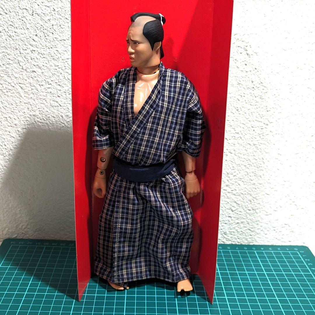 【未使用】1/6サイズアクションフィギュア時代劇やられ役シリーズ銀次