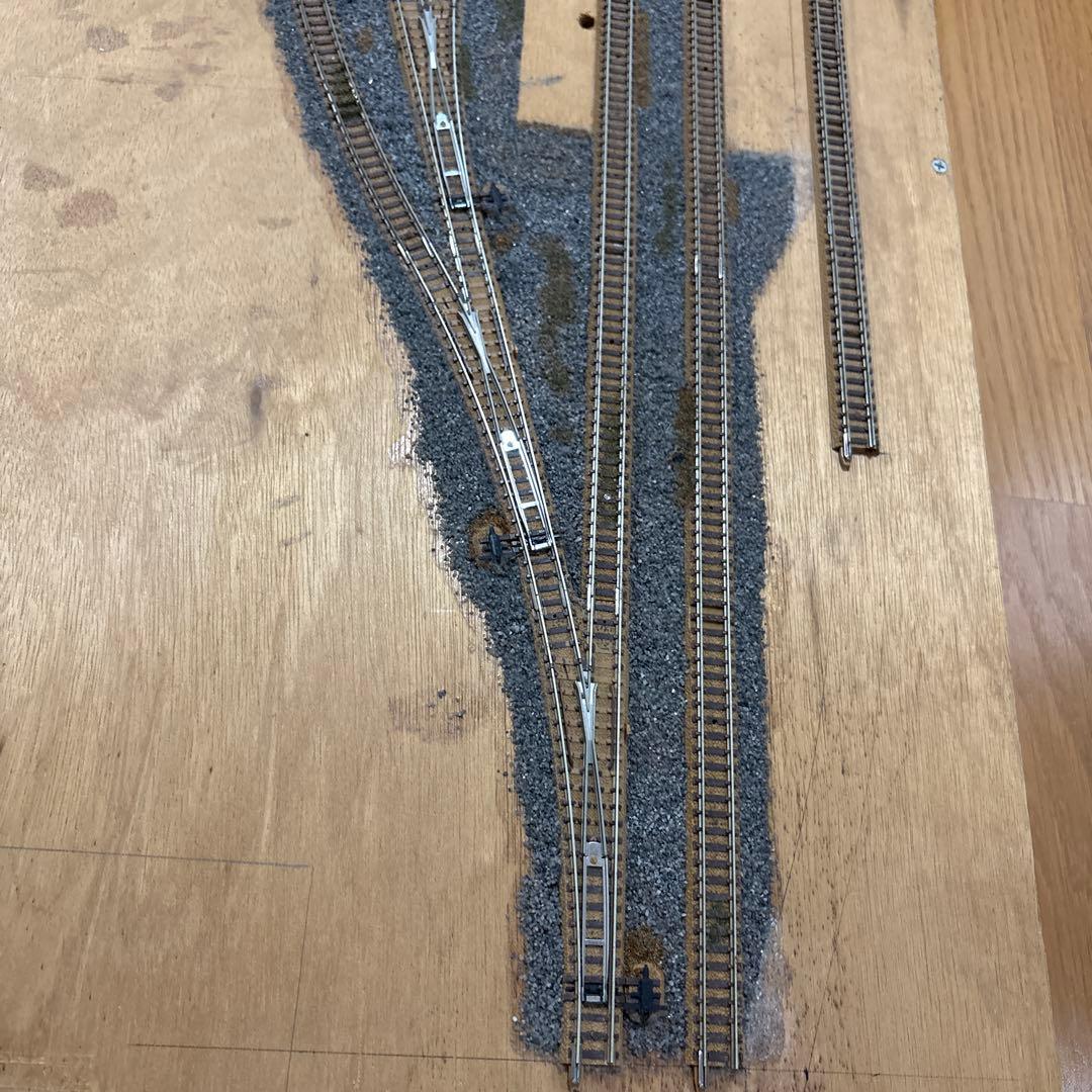 Ｎゲージ ジオラマ制作断念品 180×45×4cm (説明文をお読み下さい)