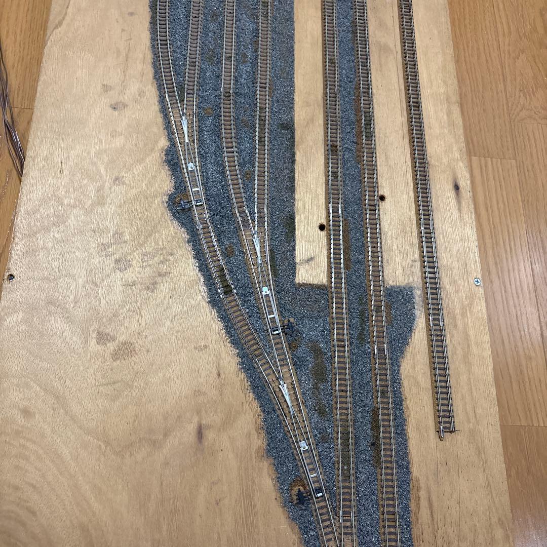 Ｎゲージ ジオラマ制作断念品 180×45×4cm (説明文をお読み下さい)
