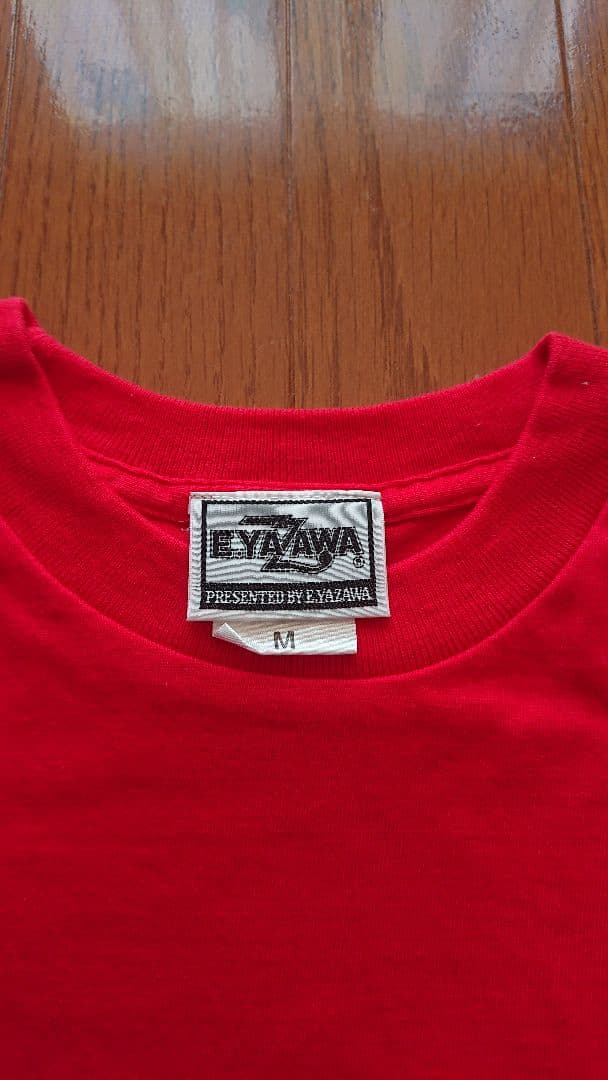 矢沢永吉 Tシャツ 初期 レインボー バックプリント！赤バージョン 新品未使用