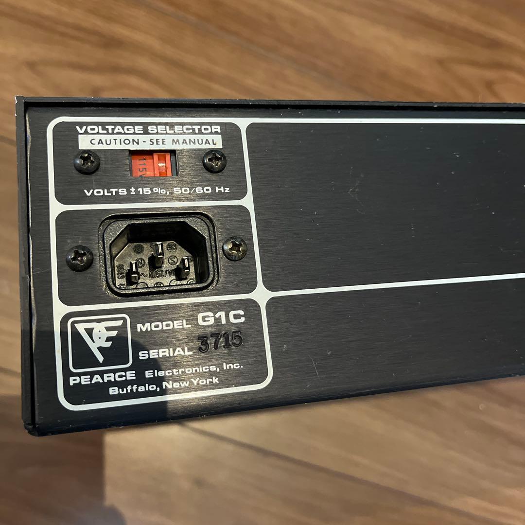 PEARCE G1 ギタープリアンプ フットスイッチ付き