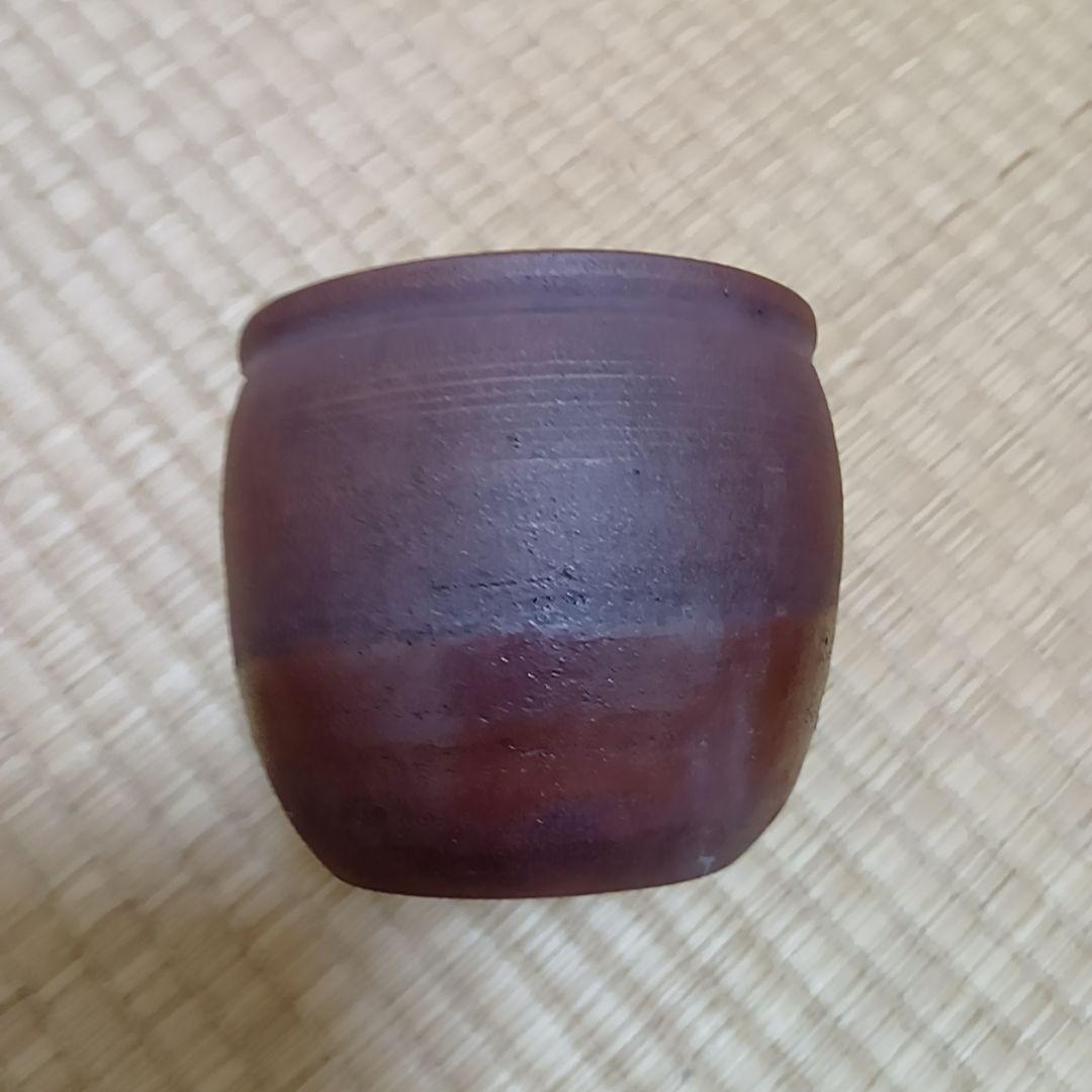 骨董品　備前焼　建水　茶道具　鉢　壺　小物入れ アンティーク　コレクション　陶器