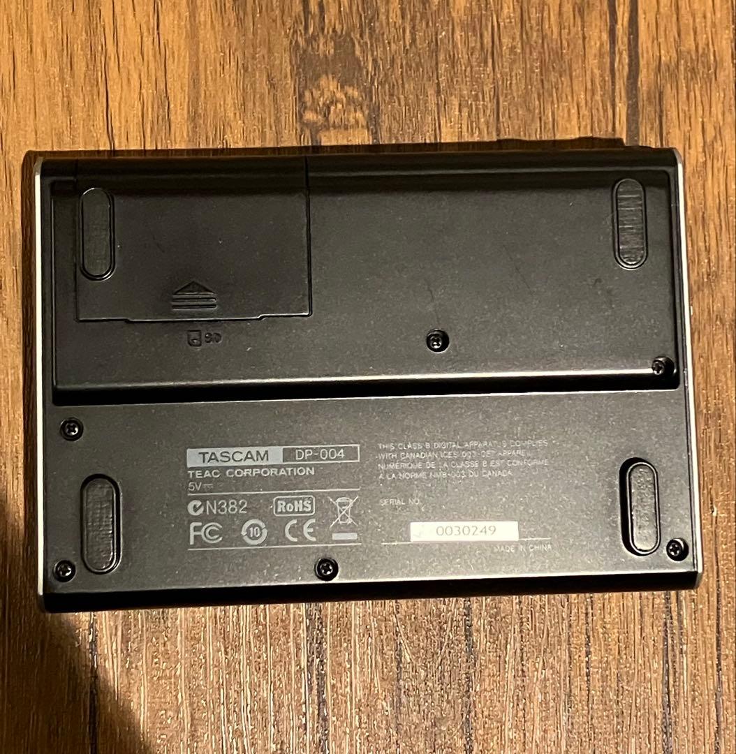 [美品]Tascam dp-004 4トラックMTR レコーダー