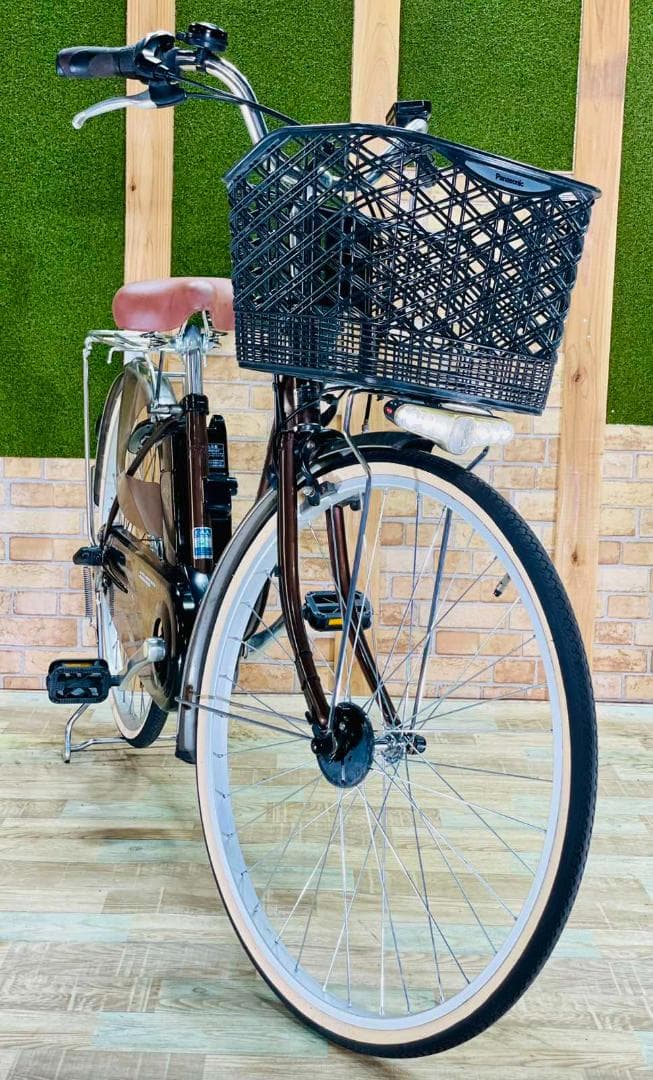 26インチシティタイプ　パナソニック　ビビ 電動アシスト自転車 H2436