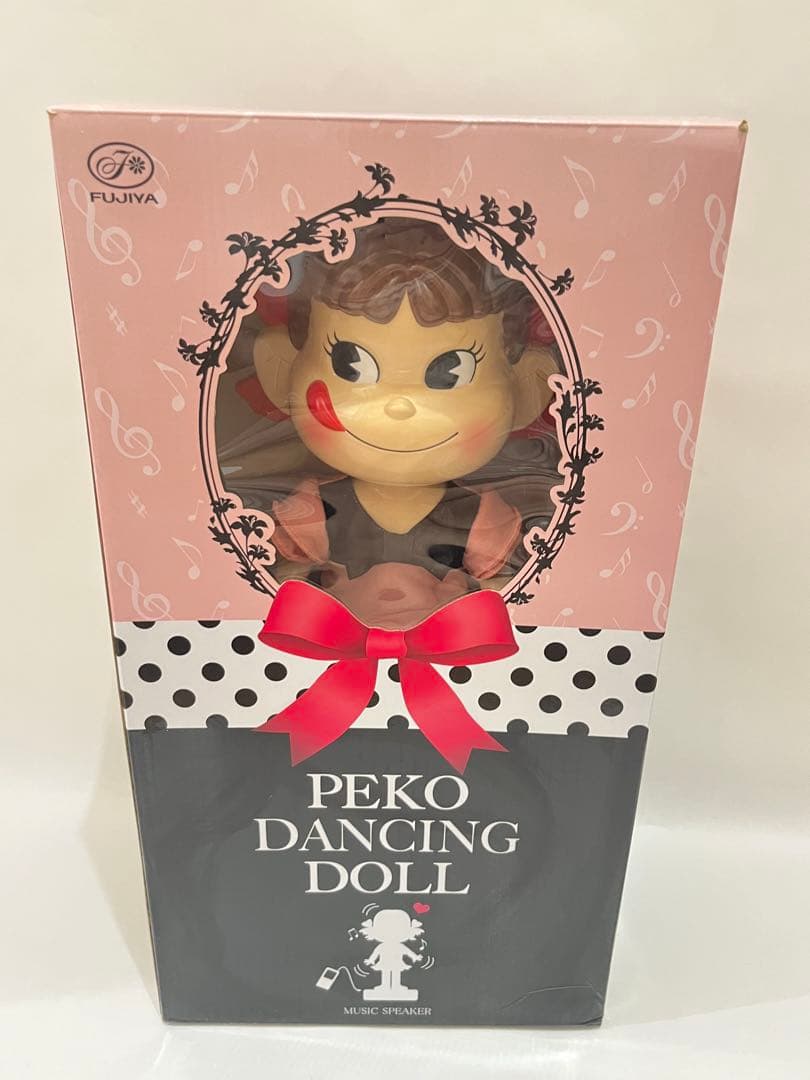 【希少/未使用】不二家 ダンシングペコちゃんPEKO DANCING DOLL