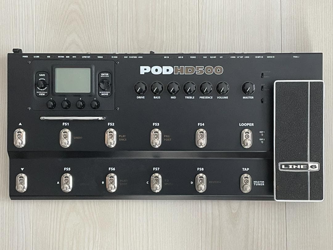 【3/18までの特価】 LINE6 POD HD500▲マルチエフェクター