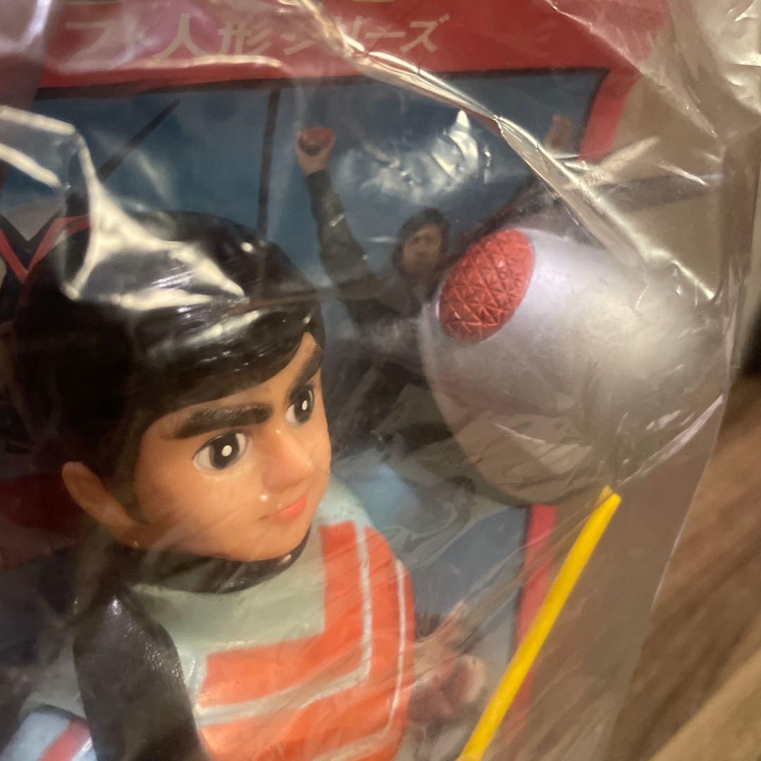 当時物ポピー仮面ライダーXソフビ