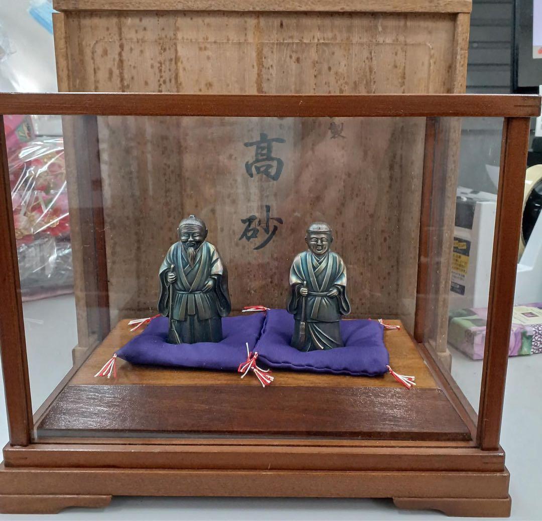 純銀高砂人形